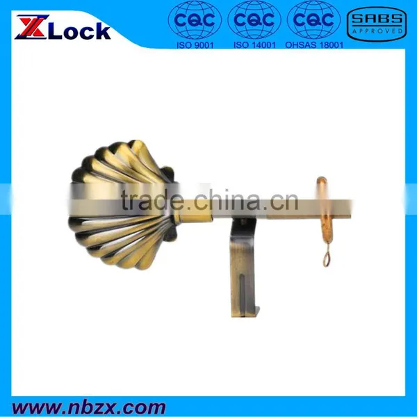 Classic Simple Ellipse Finial Curtain Rod, Curtain Pole (6025-22H3L3) photo-3