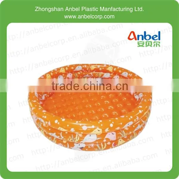 New 30" Tricyclic Inflatable Kids Swimming Bathtub Paddling Ball Pool 3-ring photo-5