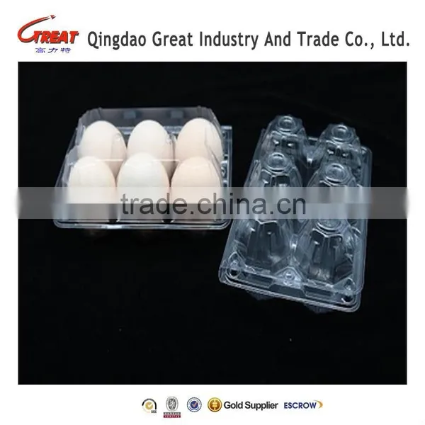 Clear Disposable Plastic Eggs Tray Quail Egg Chicken Egg Trays Quality Choice