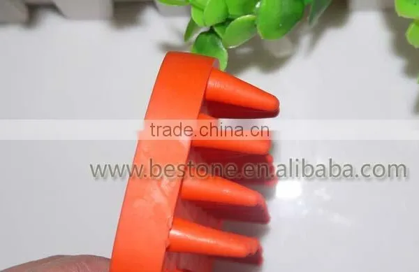 Rubber Dog Grooming Hair Brush photo-5