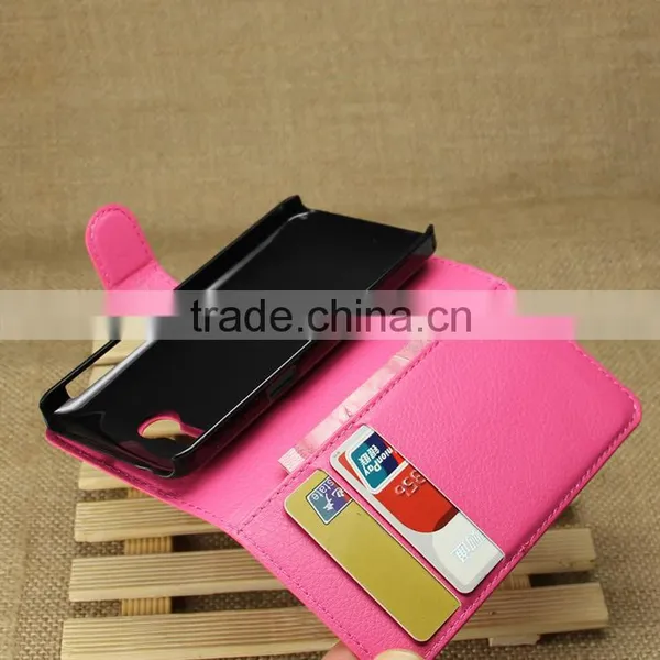 Hot Selling Cheap Mobile Phone Leather Flip Cover Case For Asus Zenfone 4 photo-3