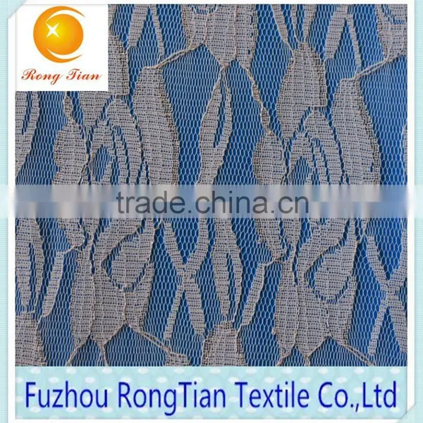 Wholesale Gauze Stretch Lace Fabric Silver Shiny for Swimsuit photo-2