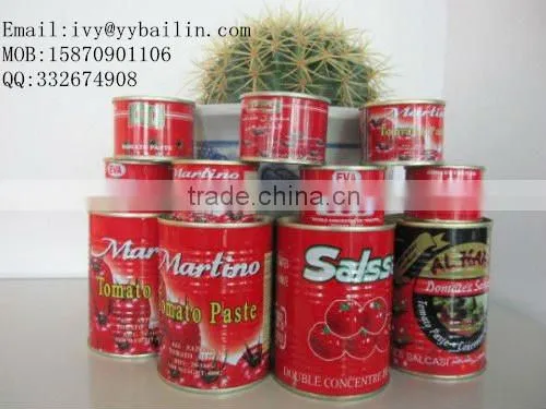 Canned Tomato Paste Brix28-30% From Jiangxi China photo-3