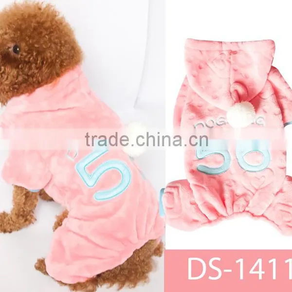 Sweet Dog's Soft Fleece Hoodie Clothes Dog Jacket Coat Casual Indoor photo-2