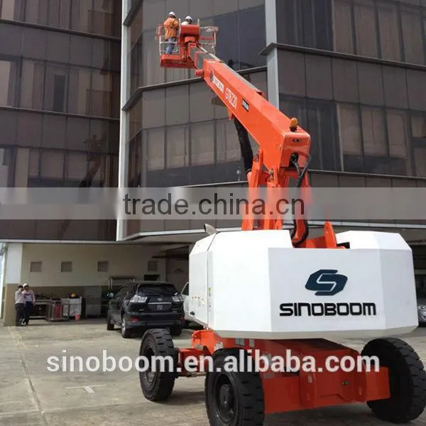 China Factory Offered Self-propelled Telescopic Boom Lift With Ce/ISO Certificates Self-propelled Telescopic Boom Lift for Sale photo-2