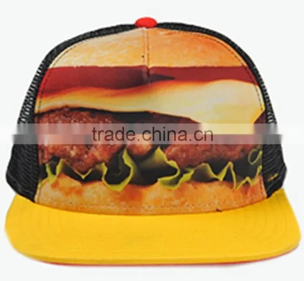 5panel Foam and Mesh Sublimation Print Baseball Caps in Trucket Hats photo-3