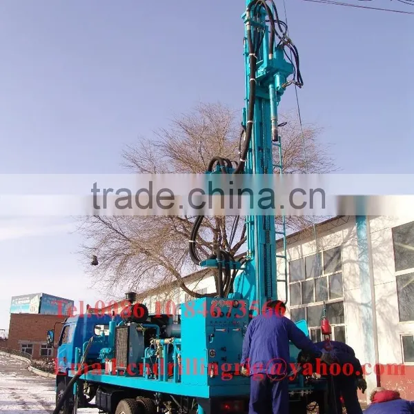 200M Truck Mounted Hydraulic Water Well Borehole Drilling Rig photo-2