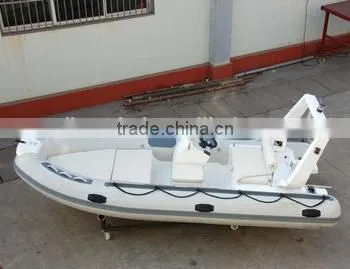 4.8m Fibreglass Inflatable Boat for Water Sports