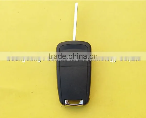 Flip Key Remote Fob Case Cover for Chevrolet Cruze HU100 4 Button Car Key Blank photo-3