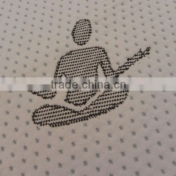 Home Textiles Hangzhou Manufacturer Knitted Mattress Ticking/jacquard Mattress Fabric