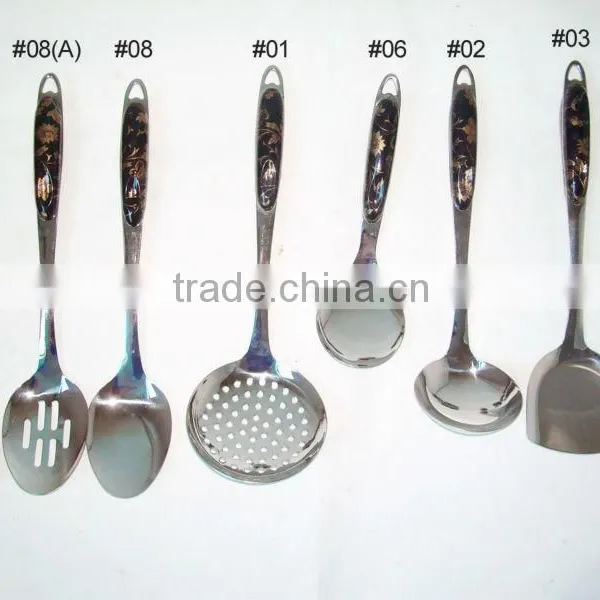Unique Hotel Bakelite Handle Stainless Steel Ladle photo-3