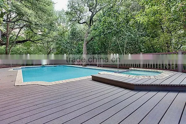 WPC Composite Materials Co- Extrusion Decking Size:142*22.5mm
