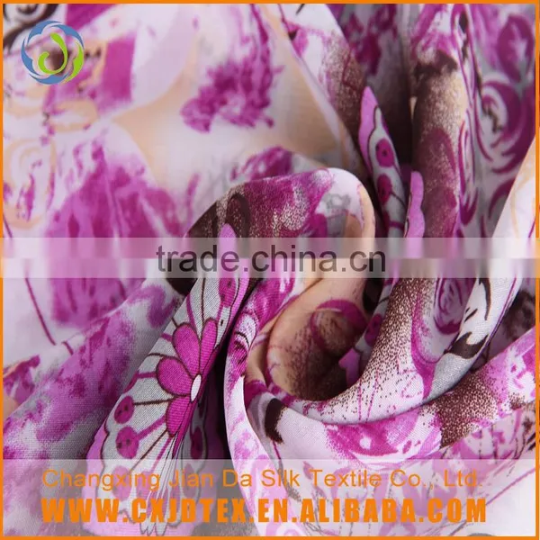 Trade Assured Fashion Printed Chiffon Fabric photo-2