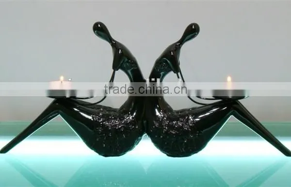 Black, Red and White Candle Holder Wholesale photo-2