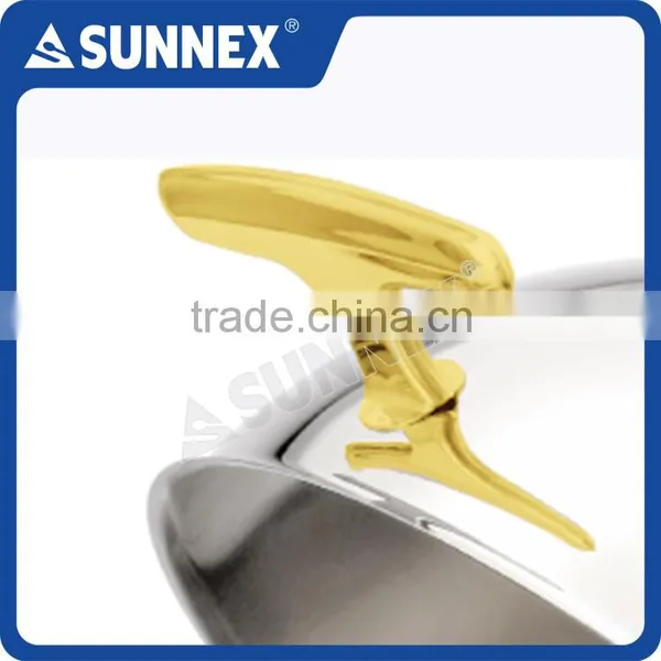 SUNNEX Stainless Steel Round Roll Top Electric Chafing Dish Set photo-6