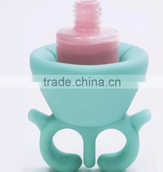 Nail Beauty Cosmetics Accessories Silicone Nail Polish Holder Quality Choice photo-3