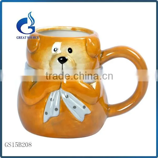 Factory Promotional 3D Ceramic Christmas Owl Mugs Decorative Wholesale photo-2