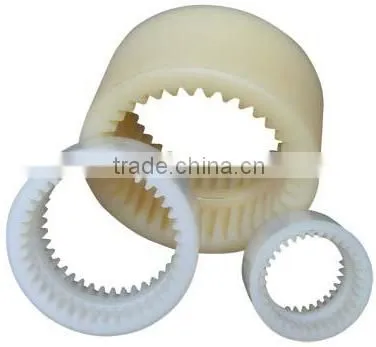 Nylon Sleeve Curved Teeth Gear Moter Couplings RGF18 14 19 24 28 32 38 42 48 56 55 65 photo-5