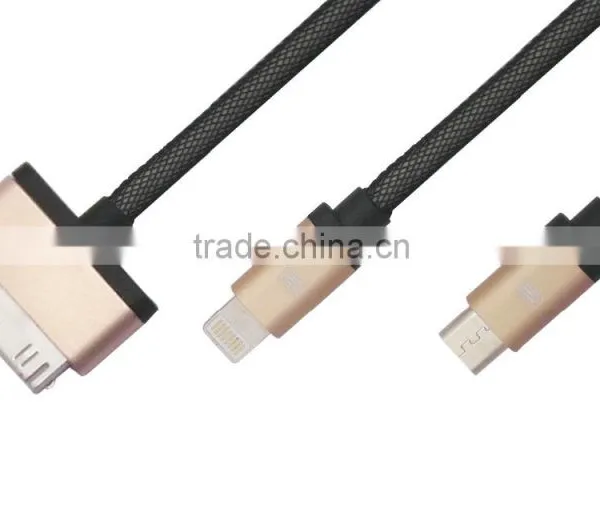 All in One Date/charge Cable for Sam Sung,micro USB,Iphone6 Data Cable photo-4