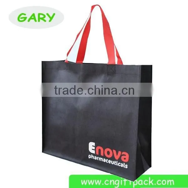 80G Black Non Woven Promotion Bag Tote photo-4