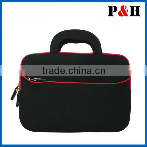 Plain Black 17" 17.3" 17.4" Laptop Bag Notebook Sleeve Neoprene Case Cover Pouch photo-4