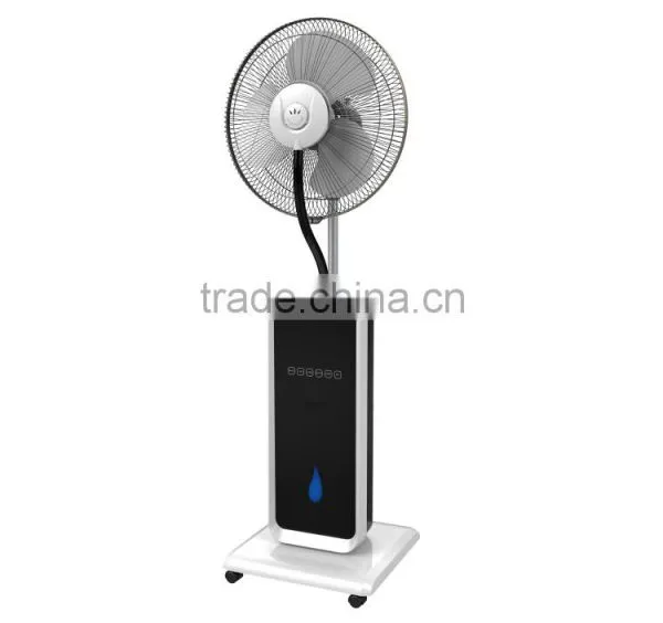 16"Home Used Cold Water Mist Spray Fan Touch Like Iphone