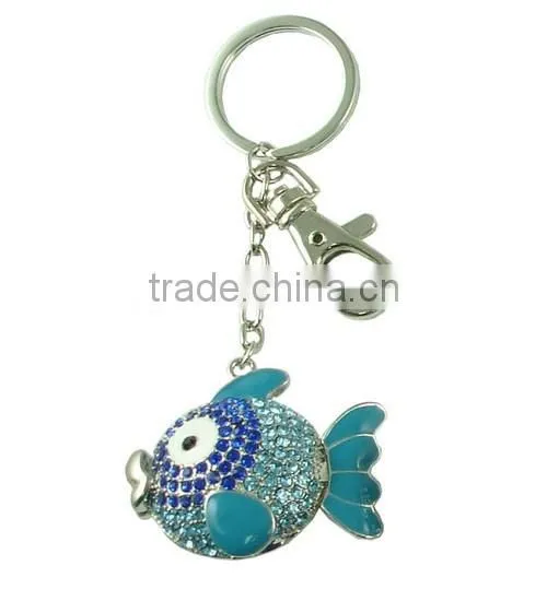 2015 Fashion Animal Teddy Bear Key Chain With cz Stones photo-3