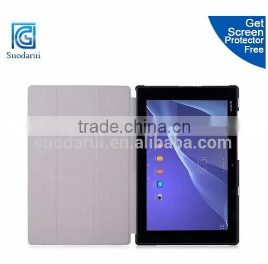 Ultra Slim Leather Flip Stand-up Case for Sony Xperia Tablet Z2 photo-3
