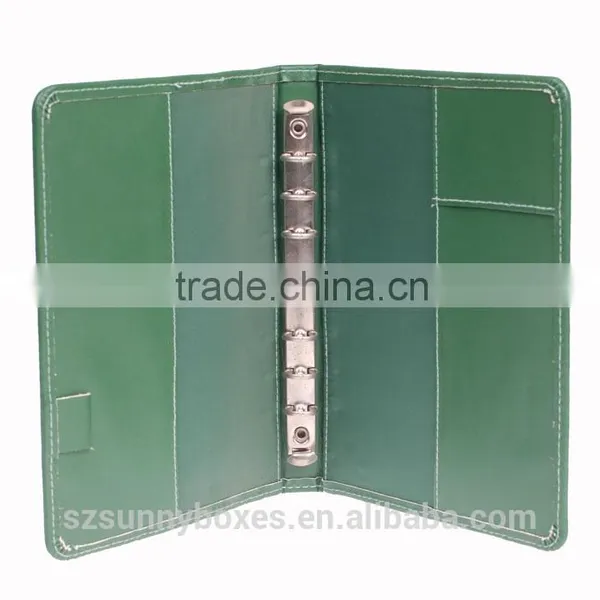 Hotel Leather Folder/Ring Binder PU Folder/A5 Customized Folder photo-5