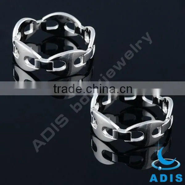 Charming Fashion Jewelry Handpolished Wedding Brass Men's Finger Rings photo-4