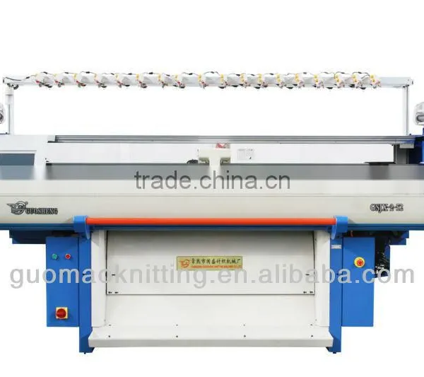 double system computerized knitting machine with comb (GUOSHENG)