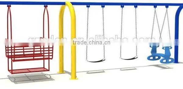 High Quality Wrought Cast Iron Swing Garden photo-3