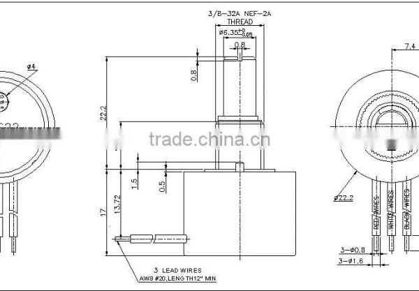 FHS22 Contactless Type Sensor Rotary Position Sensor Hot New Inductive Proximity Sensor CE UL ROHS ISO9001 ISO14001 ISO18001 photo-2