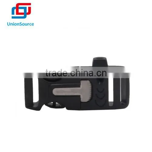 Release Buckle Escaper For Paracord Bracelet With Whistle and Flint photo-3