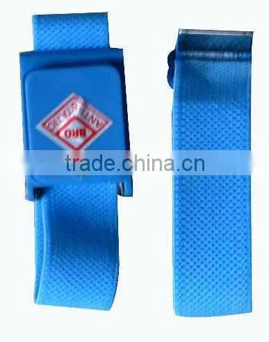 Blue Color Adjustable Esd Cordless Wrist Strap