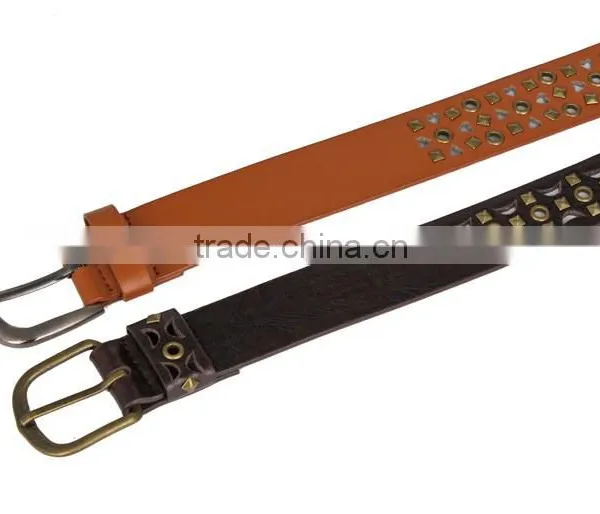 Cheap Leather Hollow Out Female Pyramid Belt SWF-15062932 photo-6