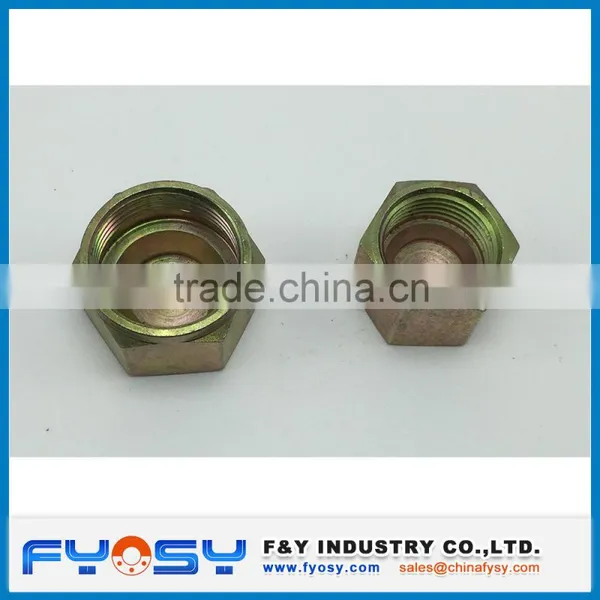 Straight DIN Swivel Nut Hydraulic Fitting Retaining Nut Hex Nut photo-4
