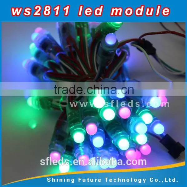 Input DC12V, Waterproof IP68 Ws2811 12v Pixel LED Pixel UCS1903 WS2801 12MM photo-3