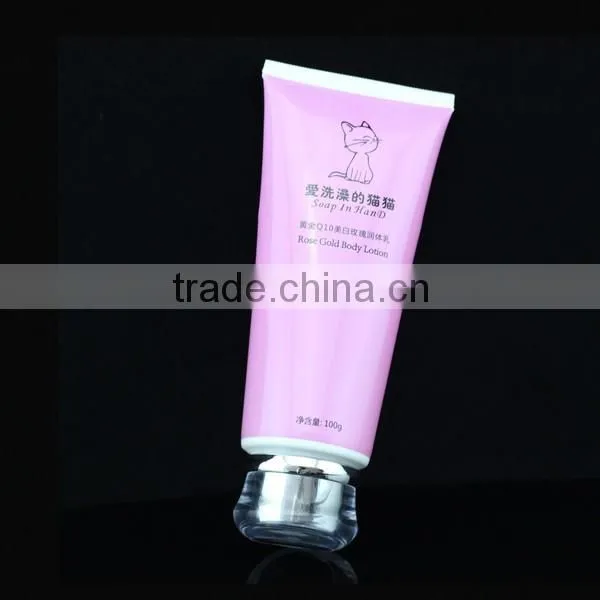 Round Shape Clear Plastic Packaging Tubes