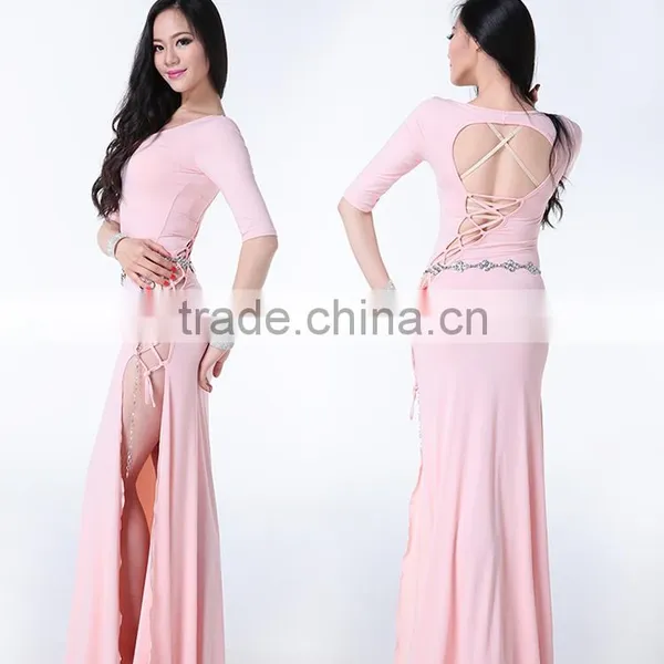Wuchieal Belly Dance Dress With 2 Different Wearing Styles photo-3