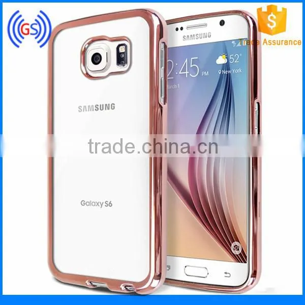 Mobile Phone Protector Shockproof Mobile Phone Case Electroplating TPU Case for Note 7