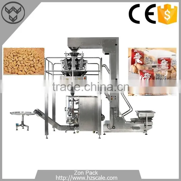 Automatic Cashew Nuts Packing Machine Pillow Bag Packing Machine