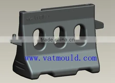 Shandong Jinan Road Barrier Blow Mould/plastic Blowing Barrier Blowing Mould photo-6