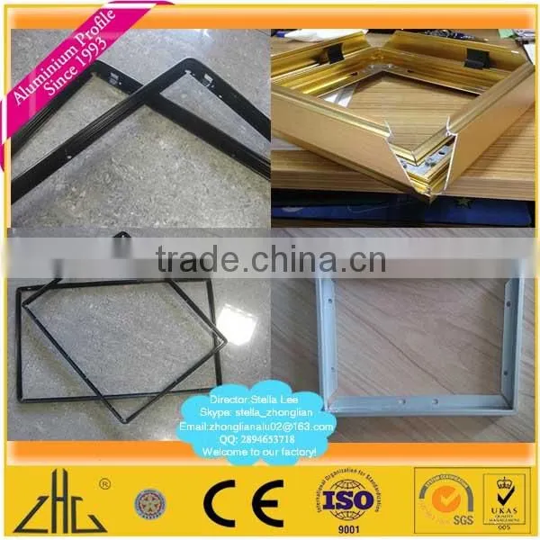 Wow!! Aluminium Profile Alloy 6063, Polished Anodizing Aluminium Picture Frame, Solar Frame, Aluminium Profile for Making Frames photo-3