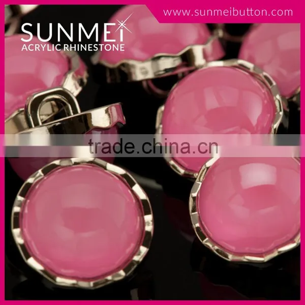 Bulk Wholesale Opal Hematite Rhinestone Fashion Buttons photo-3