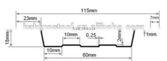 Bluesteel Metal Fencing Roll Forming Machine photo-4