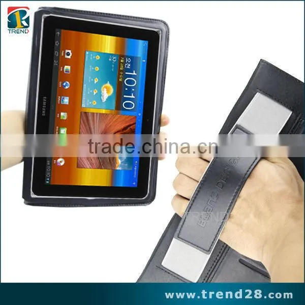 Leather Multi-folding Stand Function Leather Case for Samsung Tab 4 photo-5