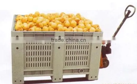 1200x1000mm Large Plastic Pallet Box Bin for Fruit and Vegetables