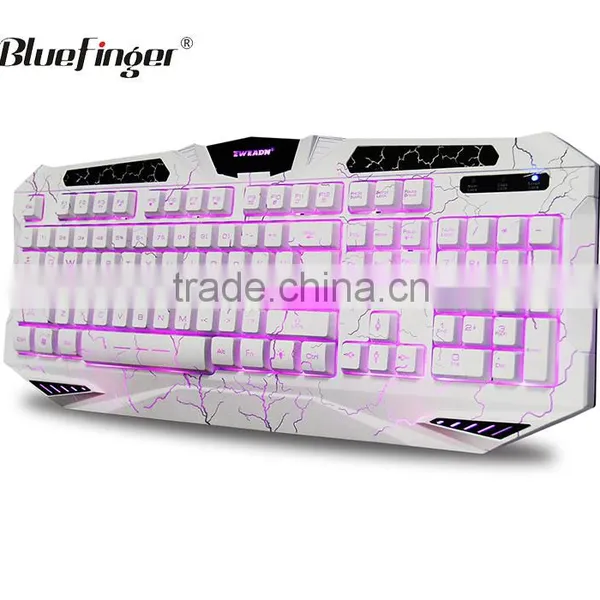 Shenzhen USB Wired Backlit White Keyboard Manufacturer photo-4