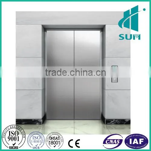 630KG Machine Roomless Passenger Lift With Mirro Etching photo-3
